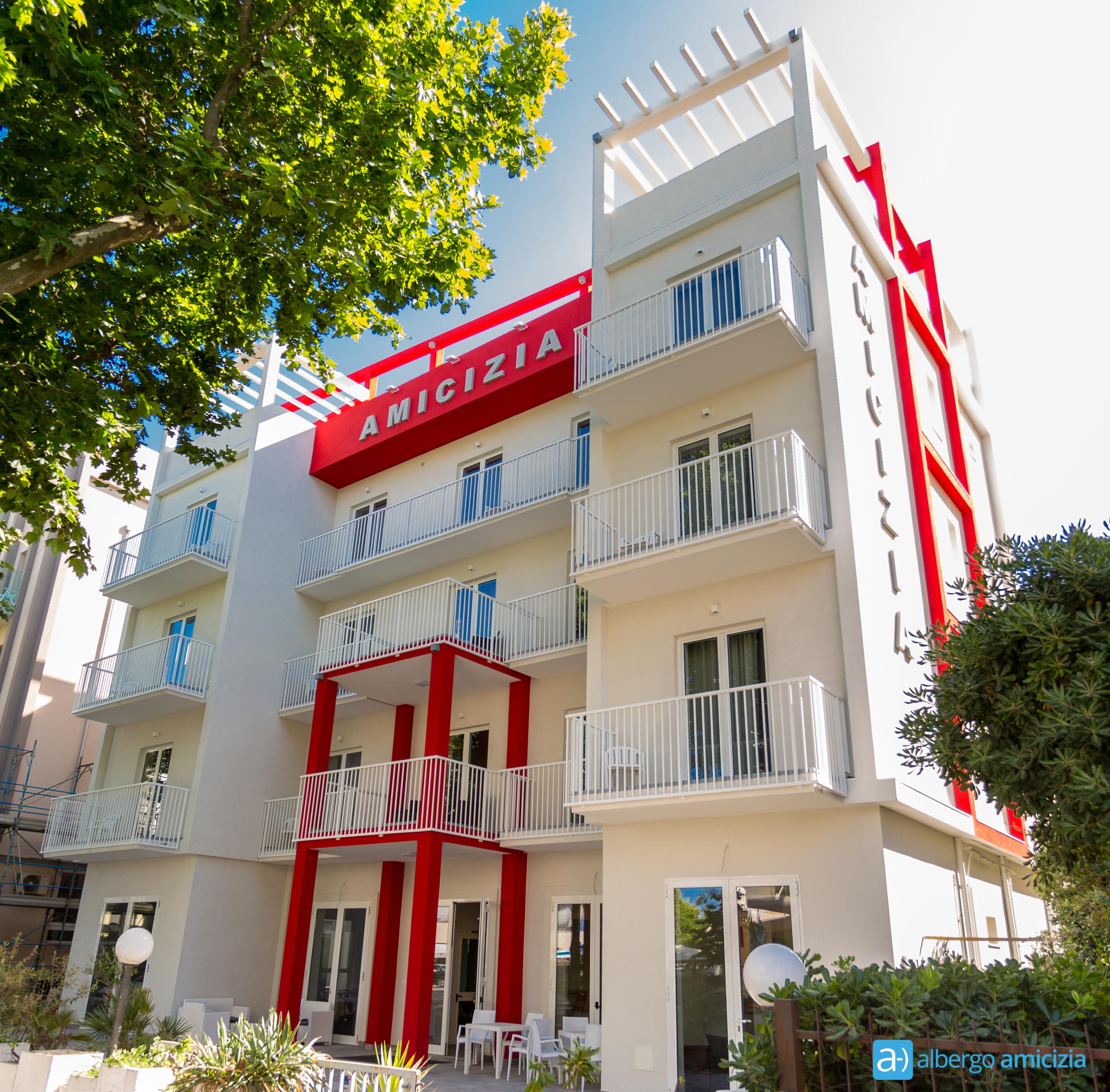 Hotel Amicizia Rimini Dış mekan fotoğraf